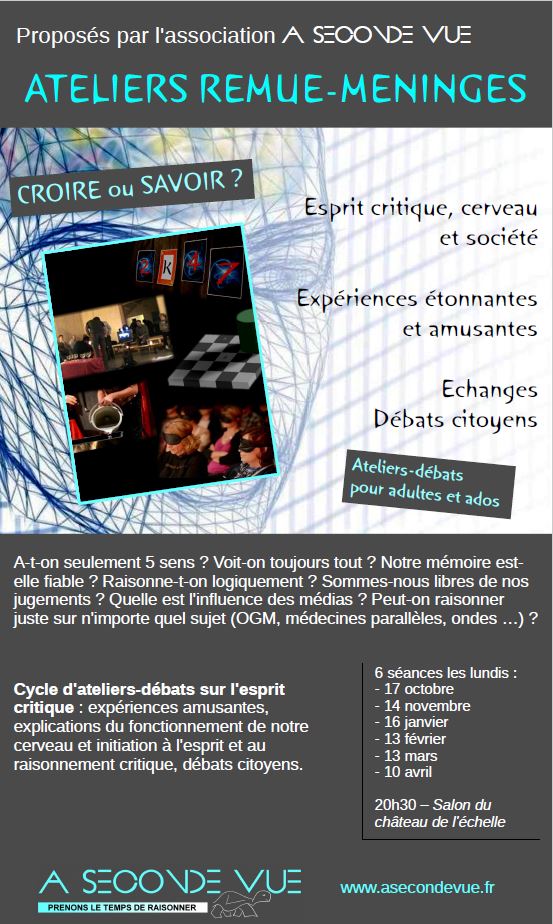 Ateliers remue meninges