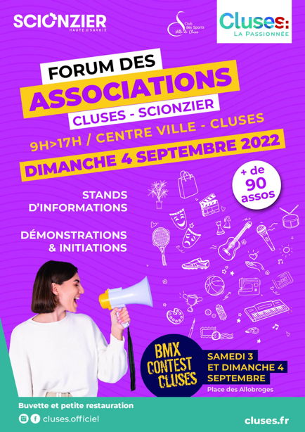Forum 2022 des associations de Cluses et Scionzier